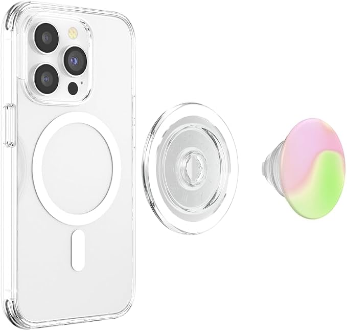 PopSockets Pink &amp Green Phone Grip - Sherbet Daze PopSockets PopGrip for MagSafe