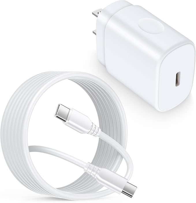 25W Super Fast Charger Type C for Samsung A17 A16 A35 A15 A54 5G Charging Block Charger Box with 10FT Android Phone Charger USB C Cable for Galaxy S25 Ultra S24 S23 FE A14 S22 S21 Pixel 10 9 pro 9a 8