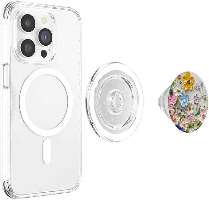Blossom Nature Oil Painting Flowers PopSockets Adhesive PopGrip