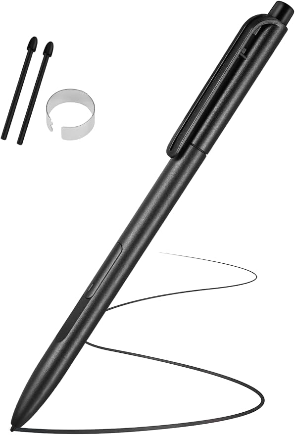 EMR Stylus Compatible with Remarkable 2 Pen with Eraser Replacement Pen for Remarkable 2 Tablet/Remarkable Device 4096 Pressure Levels Palm Rejection(Includes 2 Pen Tips)