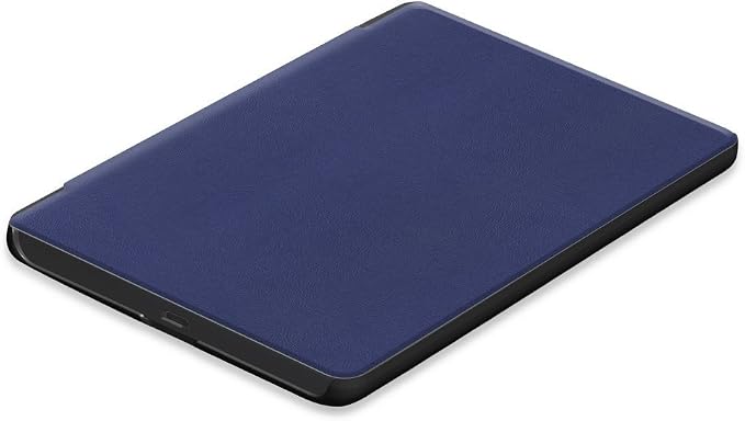 Kepuch Custer Case for Kobo Aura H2O Edition 2Ultra-Thin PU-Leather Hard Shell Cover for Kobo Aura H2O Edition 2 - Black