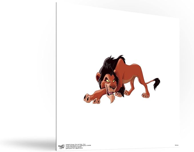 Trends International Gallery Pops Disney The Lion King - Scar Wall Art Wall Poster, 12.00" x 12.00", Unframed Version