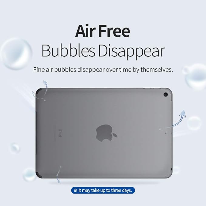 skoko [2 Pack] Transparent Matte Back Protector Compatible with iPad air 13 inch M4 M3 M2 6-7-8th Gen Released in 2024 2025 2026 Easy Installation Matte Clear Skin/Case-Friendly
