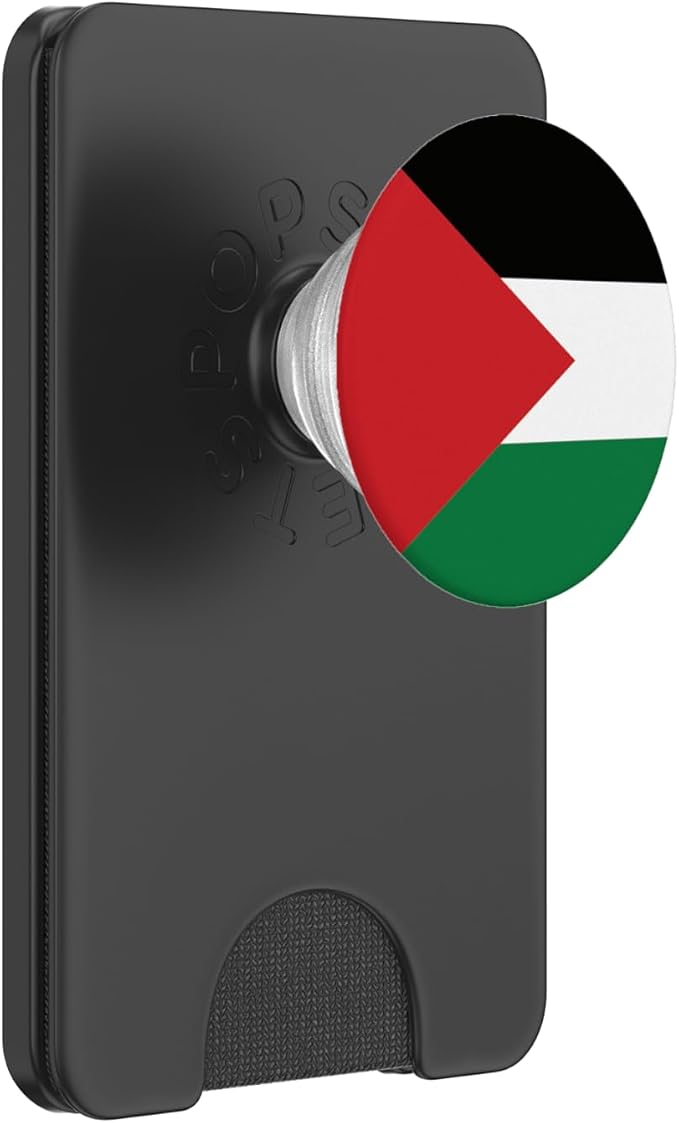 Palestine Flag Palestinian Flag Pride Vacation Souvenir PopSockets Adhesive PopGrip