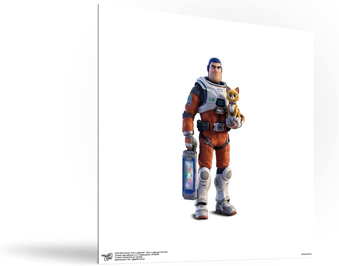 Trends International Gallery Pops Disney Pixar Lightyear - Buzz Lightyear and SOX Wall Art Wall Poster, 12" x 12", Unframed Version