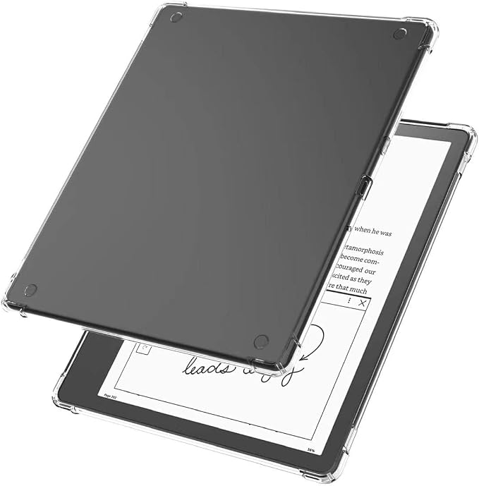 Clear Case for All-New Amazon Kindle Fire Max 11 Tablet (13th Generation 2023 Release) 11 Slim Lightweight Shell Transparent Soft TPU Back Shockproof Crystal Reinforced Corner Cover Clear