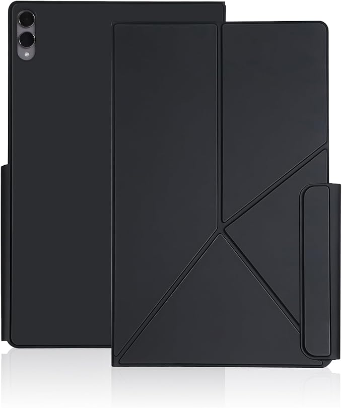 OATSBASF for Galaxy Tab S11 Ultra Case (2025) Magnetic Book Cover | Slim Minimalist Style Foldable Stand Support Auto Wake/Sleep 14.6 inch Tablet Case