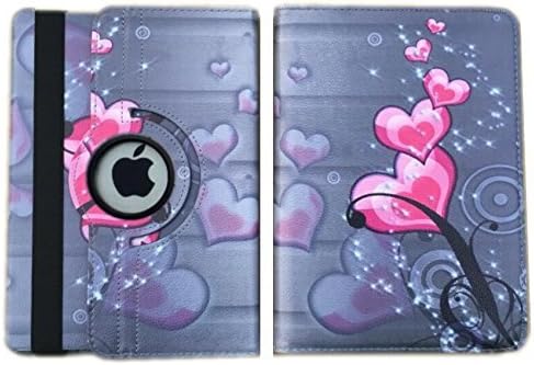 Case for iPad Air 1st Generation Models A1474 A1475A1476 360 Rotating Stand with Wake Up/Sleep Function Also for iPad 6th 5th Air2nd Generation 9.7 inch case (Art Flower)