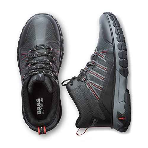 BASS OUTDOOR womens Peak Webbing Hiker MAnkle Boot