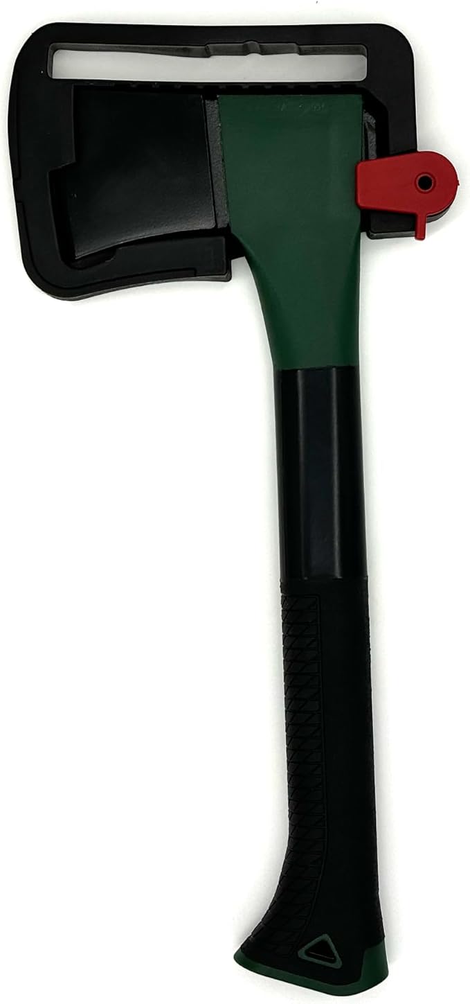 Edward Tools 14" Hatchet - Perfect for Logs, Firewood, Kindling, Hiking, Outdoor - Sharp, Durable, Balanced, Ergonomic Handle - Small Camping Axe