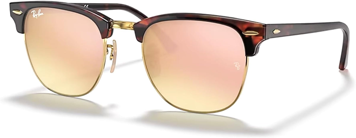 Ray-Ban RB3016 CLUBMASTER Sunglasses For Men For Women +BUNDLE with ACCESSORY EYEWEAR KIT