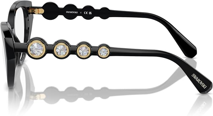 Swarovski womens Sk2024 Cat Eye Prescription Eyewear Frames