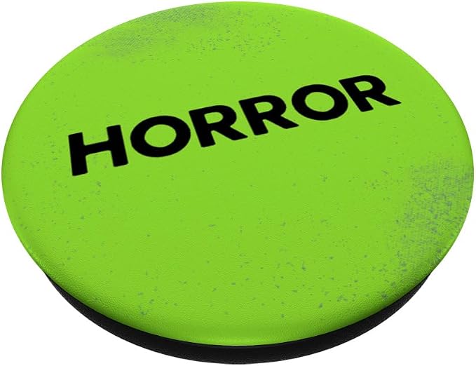 VHS Horror Movie Rental Logo - 80s VCR Collector PopSockets Adhesive PopGrip