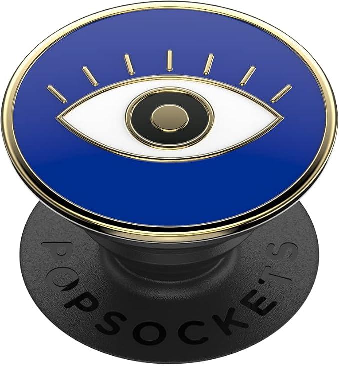 PopSockets Adhesive Phone Grip Holder Phone Stand Evil Eye - Enamel Evil Eye Lover