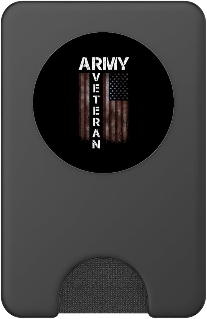 Cool American (USA) Flag - Proud Us Army Veteran Gift Idea PopSockets Adhesive PopGrip