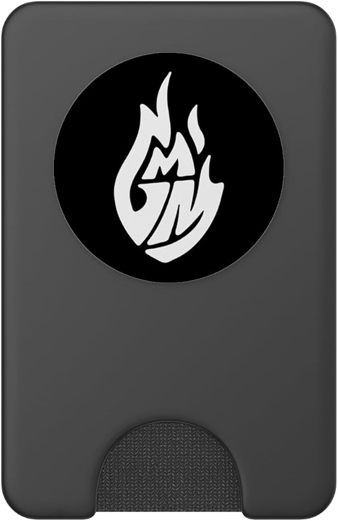 GMM Black &amp White Logo PopSockets Adhesive PopGrip
