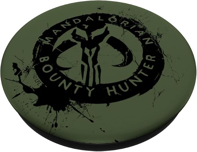 Star Wars The Mandalorian Paint Splatter Emblem PopSockets Adhesive PopGrip