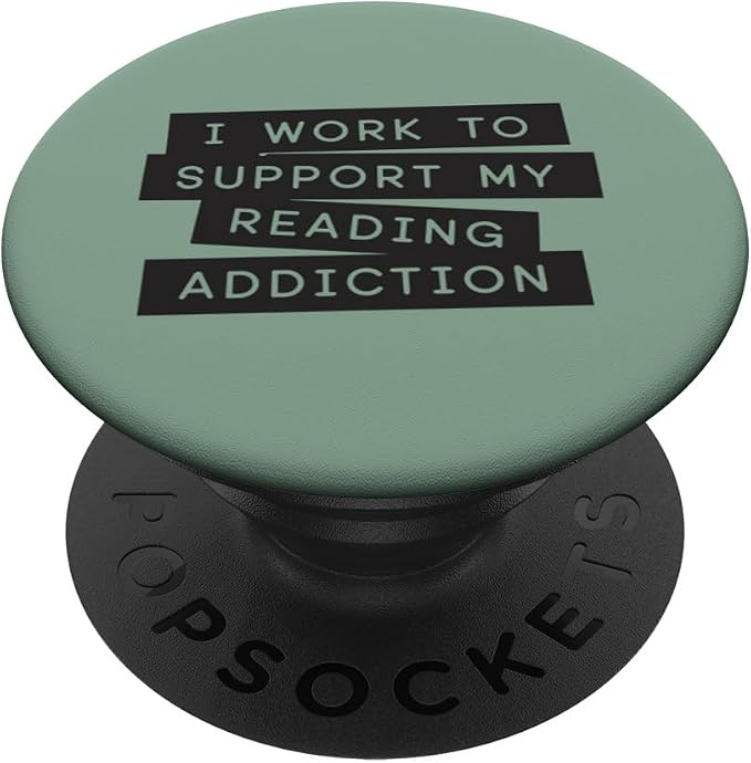 Book Lover Booktrovert Librarian Reader Bookish PopSockets PopWallet for MagSafe