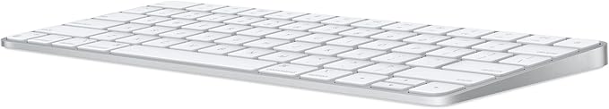 Apple Magic Keyboard: Wireless, Bluetooth, Rechargeable. Works with Mac, iPad, or iPhone; Ukrainian - White