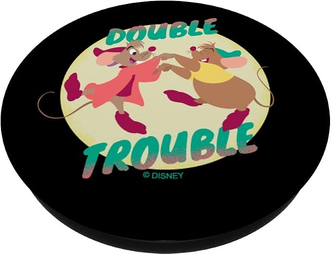Disney Cinderella Jaq and Gus Double Trouble PopSockets Standard PopGrip