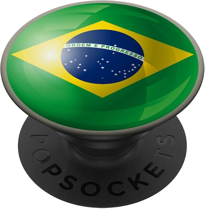 Brazil Flags United Kingdom England BrazilIan British Brazil PopSockets Standard PopGrip