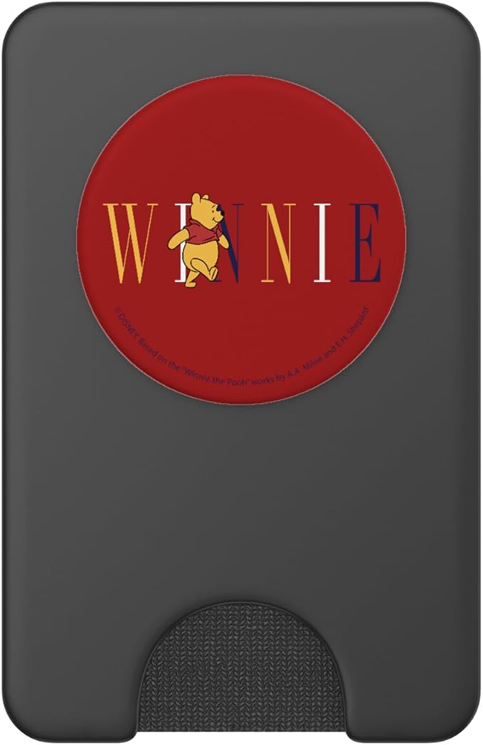 Disney Winnie The Pooh Winnie Text PopSockets Adhesive PopGrip