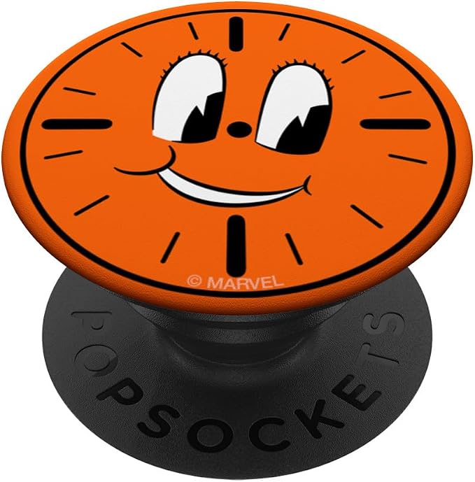 Marvel Loki Miss Minutes Clock PopSockets Adhesive PopGrip