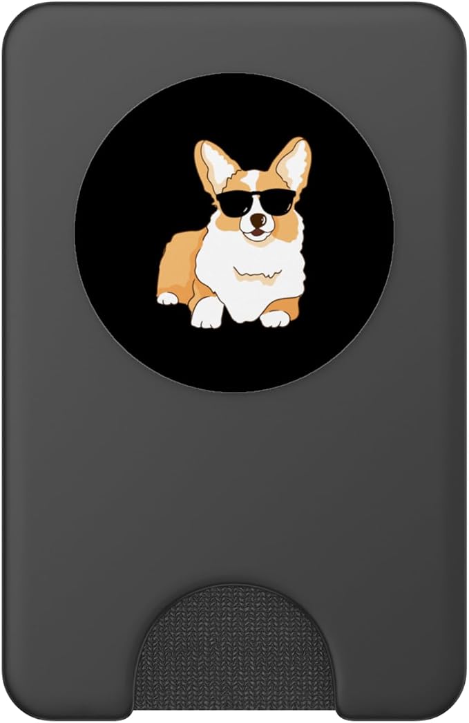 Corgi Funny Pet Corgi Dog Lover PopSockets PopGrip for MagSafe