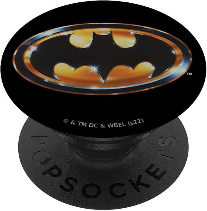 Batman (1989) Batman Shiny Logo PopSockets Adhesive PopGrip