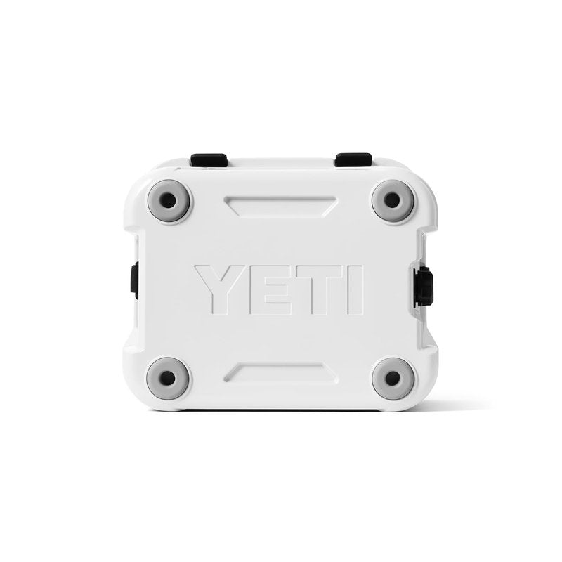 YETI Roadie 24 2.0 Hard Cooler with DoubleDuty Shoulder Strap and Drain Plug, White