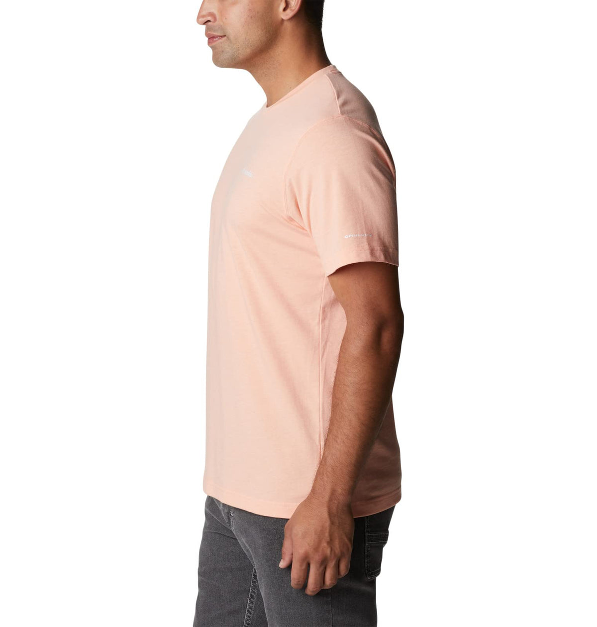 Columbia Men's Thistletown Hills Short Sleeve, Coral Reef Heather, 1X Big