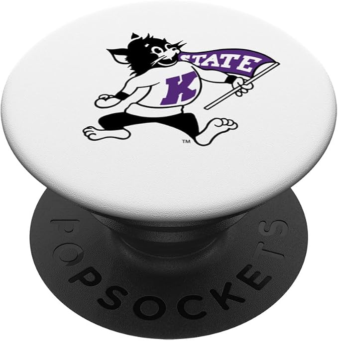 Kansas State Wildcats | Official NCAA University | RYLKSU06 PopSockets Adhesive PopGrip