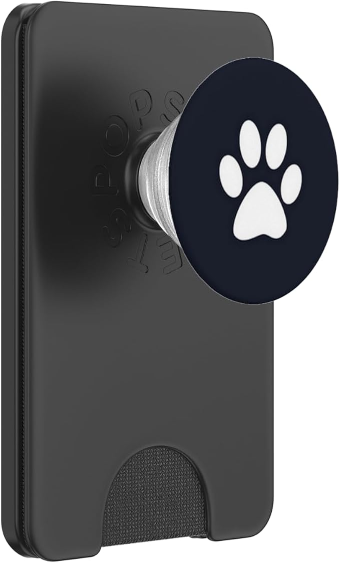 Paw Print Pop Up Cellphone Holder GripsCute Dog Popout Knob PopSockets Adhesive PopGrip