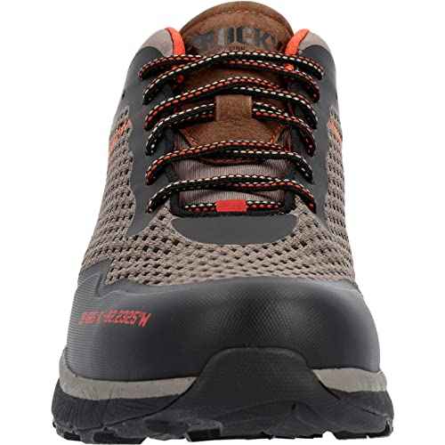 ROCKY Summit Elite Lo Top Hiker, Brown and Red, Size 9.5(M)