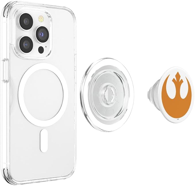 Star Wars Rebel Symbol Orange PopSockets Adhesive PopGrip