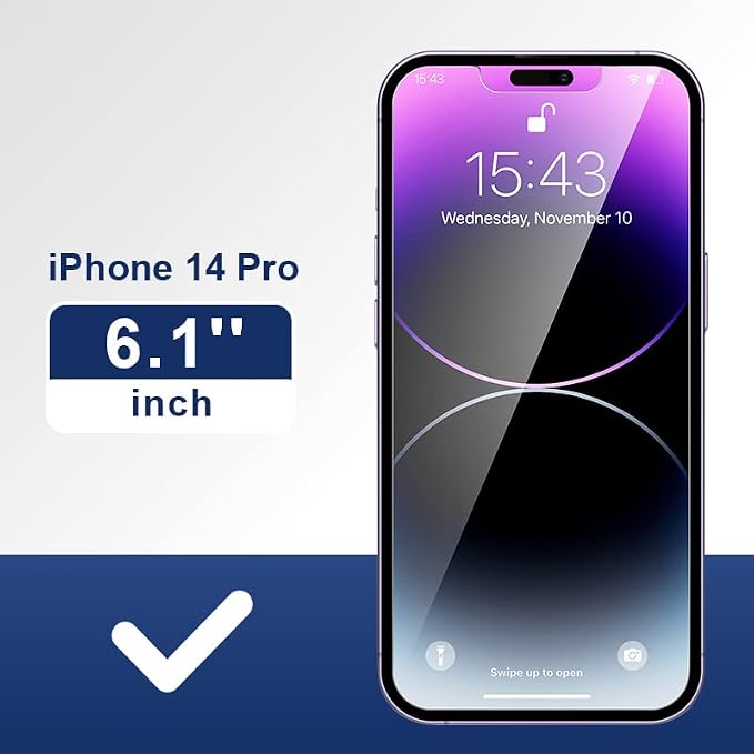 ImpactStrong Anti-Spy Privacy Screen Protector for iPhone 11 / iPhone XR (6.1-Inch) 9H Tempered Glass Shatter-Resistant Anti-Scratch Easy Install Kit Case Friendly 2-Pack