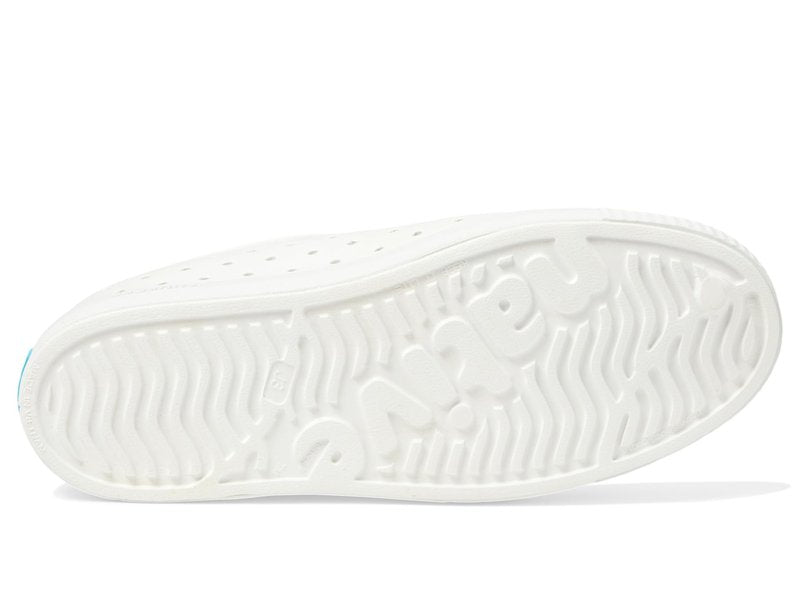 Native Shoes Unisex-Kids Jefferson Juniper Sneakers, Shell White/Shell White, 10 Toddler