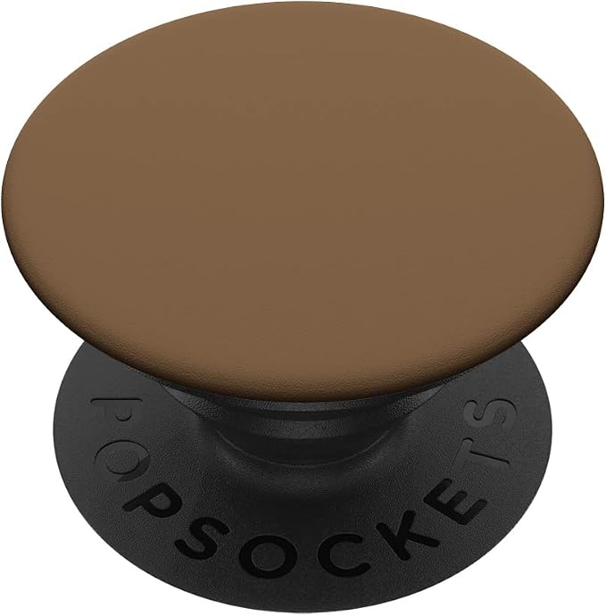 Cute Simple Minimalist Chic Coyote Light Brown PopSockets Adhesive PopGrip