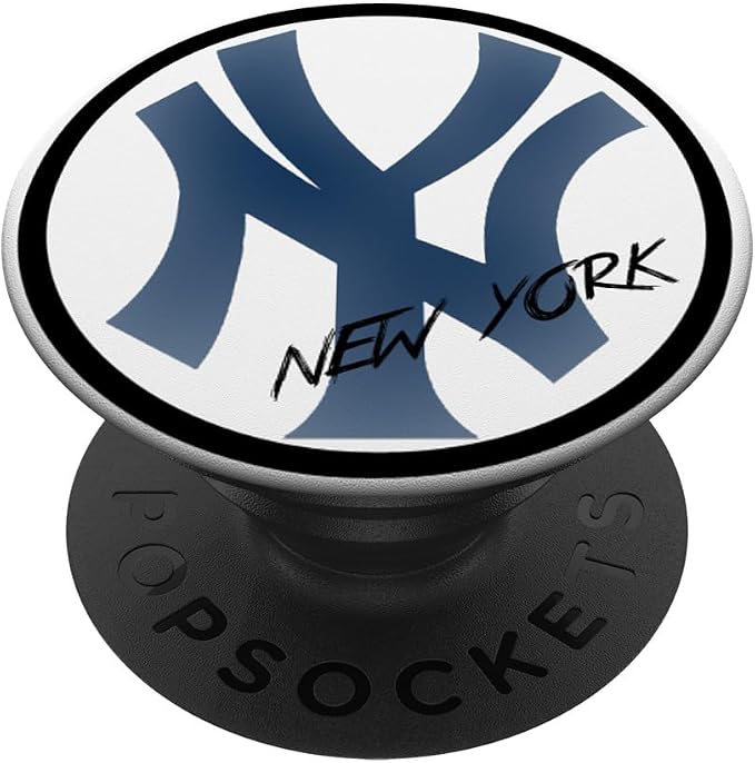 Blue Letters NY/New York PopSockets Adhesive PopGrip