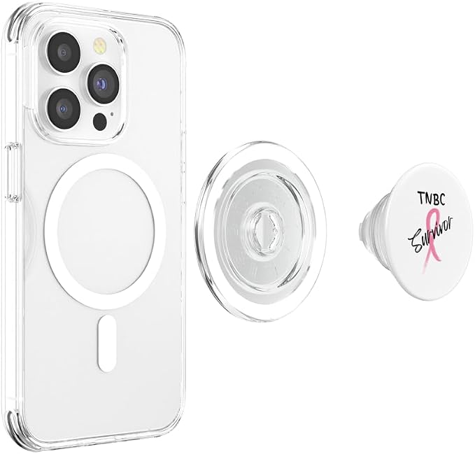 Triple Negative Breast Cancer Survivor Pop Socket PopSockets Standard PopGrip