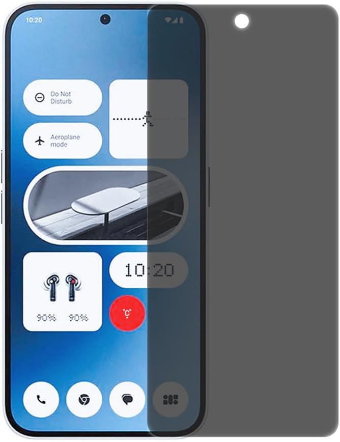Privacy Screen Protector for Nothing Phone (2a) [2-Pack] Anti-Spy Tempered Glass Anti-Scratch Protective Glass for Nothing Phone 2a 6.7
