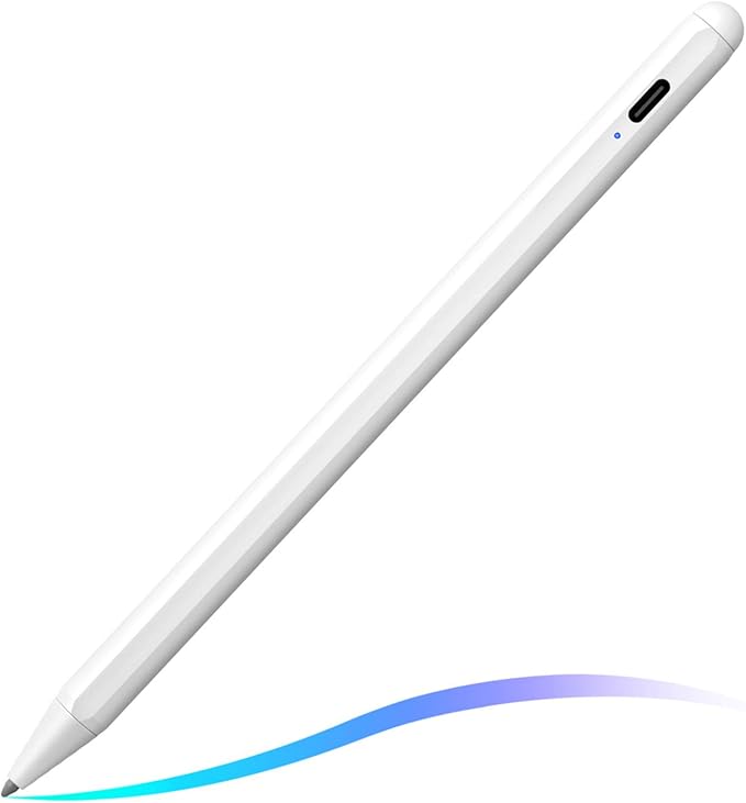 Stylus Pen for iPad (2026-2018) with Fast Charge Palm RejectionFOJOJO Active Pencil for iPad10/9/8/7/6th11th A16Pro 11/13 M4Air 11/13 M2/M3/M4Pro12.9Air 5/4/3rdMini 7/6/5