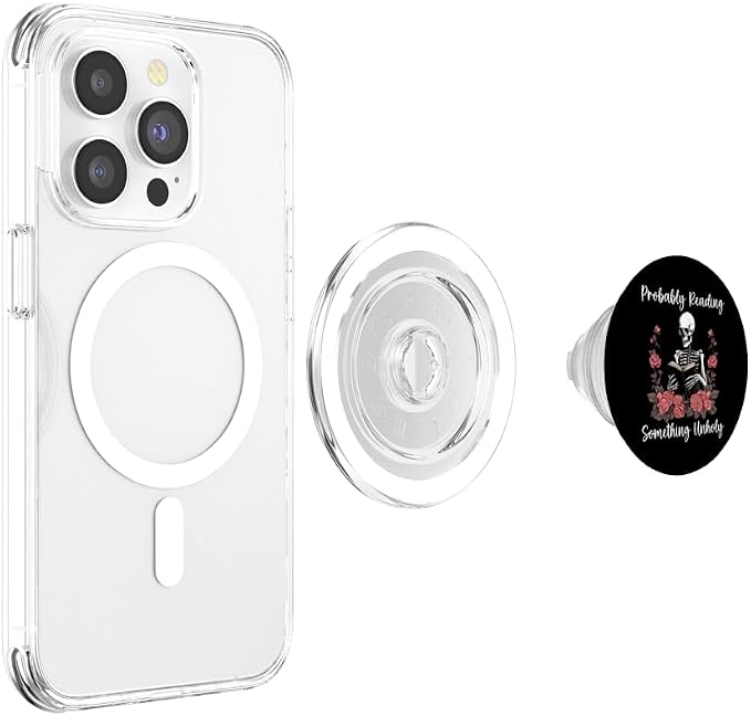 Smutty Book Smutt Probably Reading Something Unholy Romance PopSockets Adhesive PopGrip