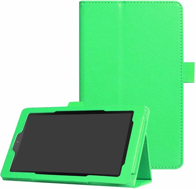 Tablet Cover for Amazon Kindle Fire 7 5th Generation(Model:SV98LN2015 Release)Ultra Slim Folio Stand Lightweight Leather Case for Kindle Fire HD7 5th Gen 7 (Li-Brown)
