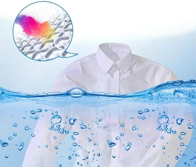 2 PCS Active Enzyme Laundry Detergent, Active Enzyme Laundry Stain Remover, Garment Stubborn Stain Cleaner Oil Remover, Clothes Oil Stain RemoverWhite Shirt Guardian