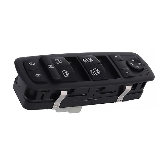 68289802AA Master Power Window Switch Front Left Driver Side Fits for 2016-2023 Dodge Durango 2016-2021 Grand Cherokee Replace 68289802AB, 68319802AA