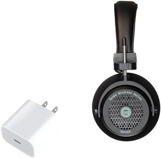 BoxWave Charger Compatible with Grado Labs GW100x - PD GAN miniCube (30W) 30W Tiny PD GAN Type-C Wall Charger - Winter White