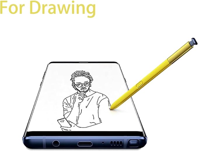 Note 9 S Pen Replacement Pen for Samsung Galaxy Note 9 Stylus(Black) | WithBluetoothGalaxy Note 9 S PenNote 9 Stylus PenNote 9 PenGalaxy Note 9 SPen4096 Levels Pressure