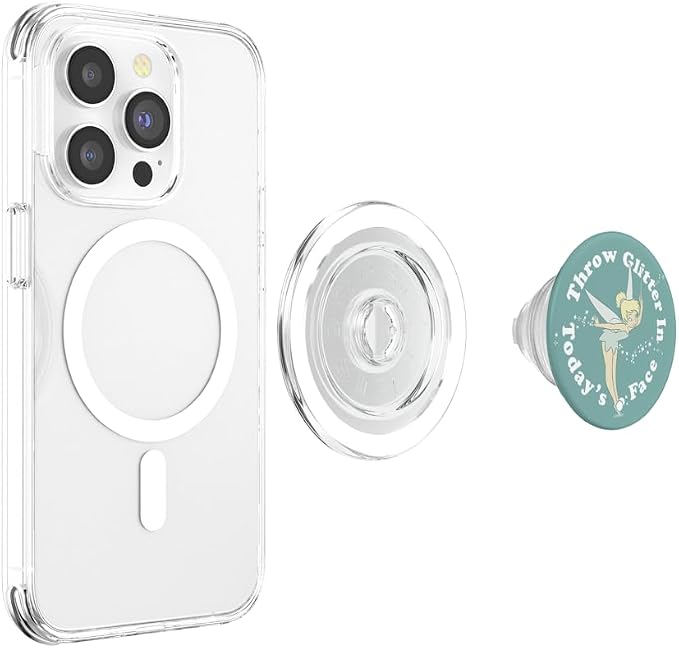 Disney Peter Pan Tinkerbell Throw Glitter in Today's Face PopSockets Adhesive PopGrip