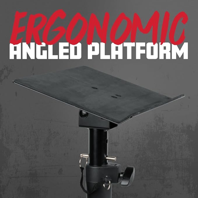 Gator Frameworks Desktop Clampable Universal Laptop Stand with Adjustable Height (GFWLAPTOP2500)